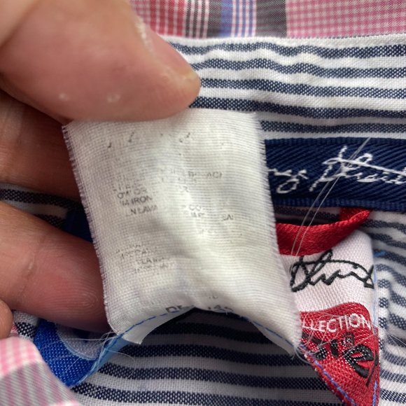 COPY - Wrangler Shirt Men Medium M Red Blue Plaid Button Down Cowboy Collection… - Picture 6 of 9